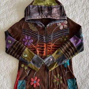 Raising international Colorful Embroidered Women's Jacket
